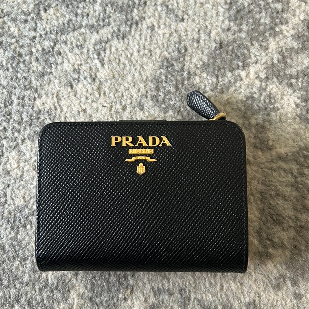 Prada Small Saffiano Leather Wallet